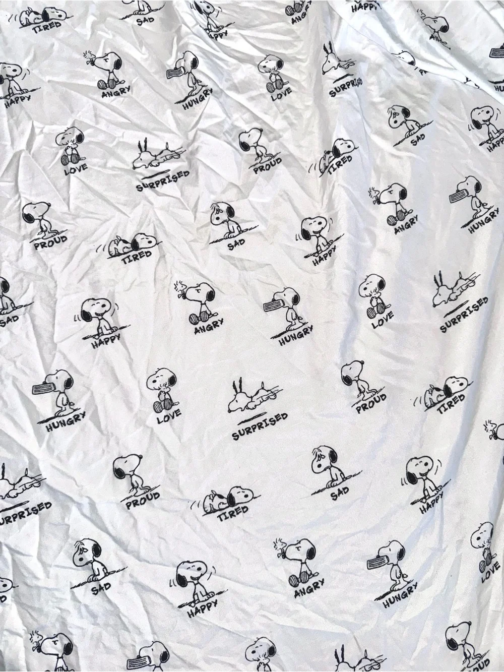 Berkshire Peanuts Snoopy Emotions Bedding Sheets Set